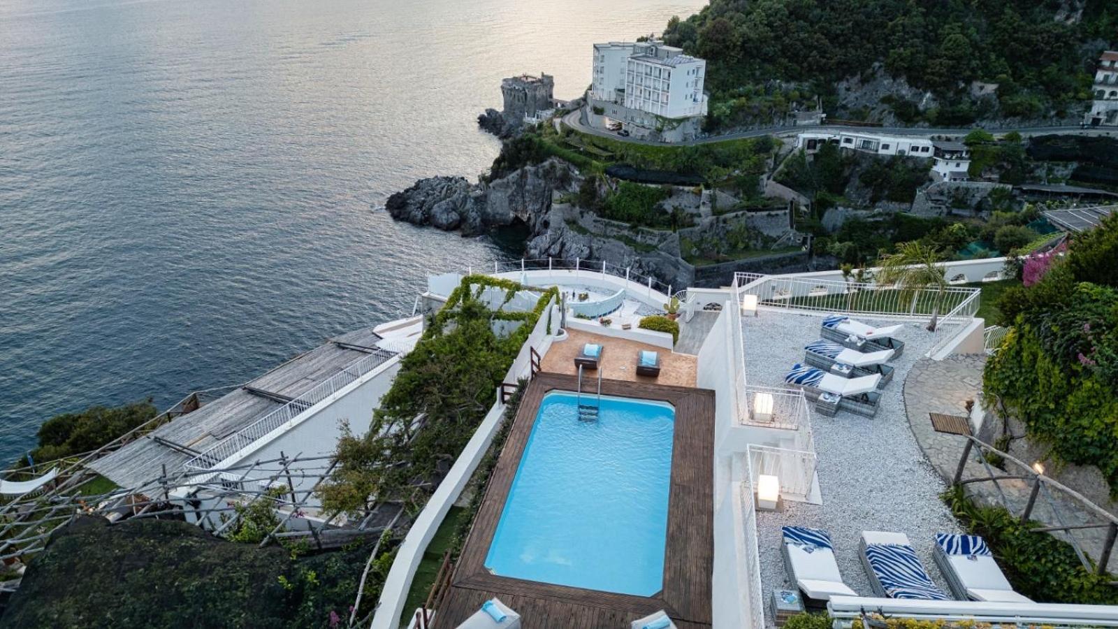 Villa Costanza Amalfi Coast Maiori Extérieur photo